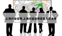 上海兴业证券,上海兴业证券高管人员名单
